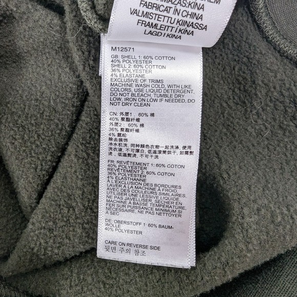 Men's Marmot Mountain Works Crew Sweatshirt Large L green - Picture 5 of 6